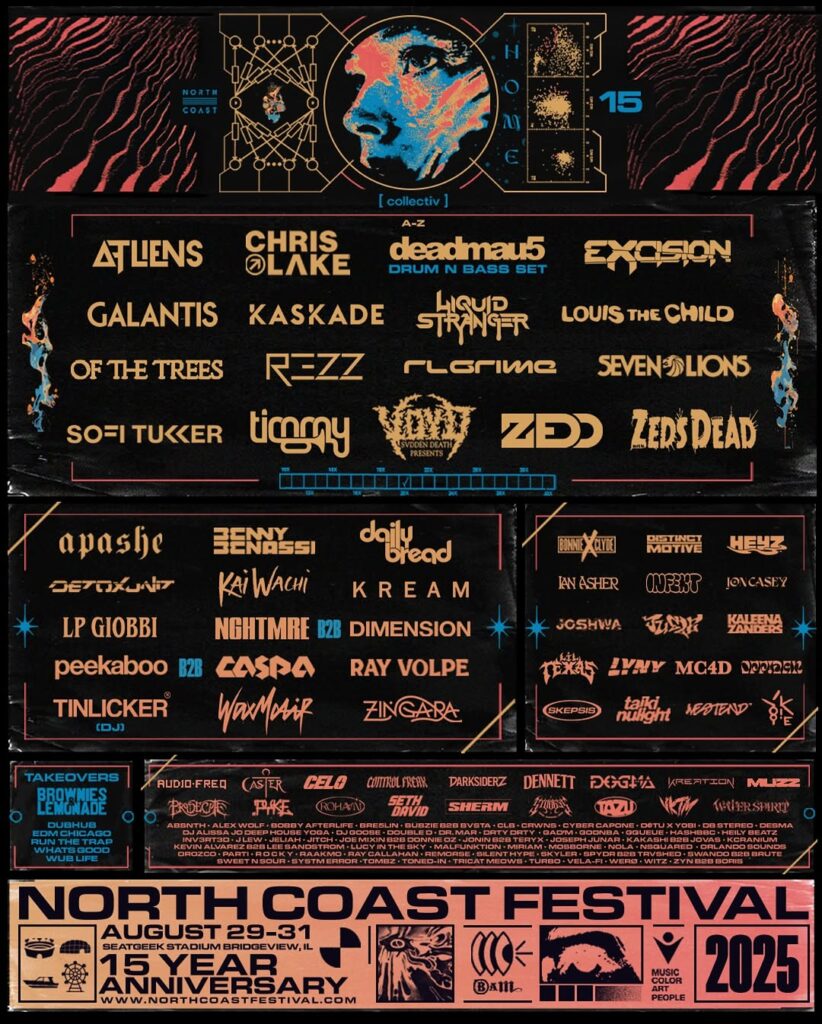 North Coast phase 2 lineup poster